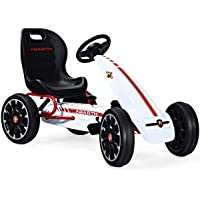 COSTWAY Go Kart para Niños Coche de Pedal con Asiento Ajustable-Freno de Mano y Cambio de Marcha Vehículo Juguete para…